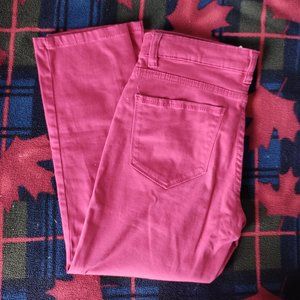 Joe Fresh Fuchsia Capri Pants
